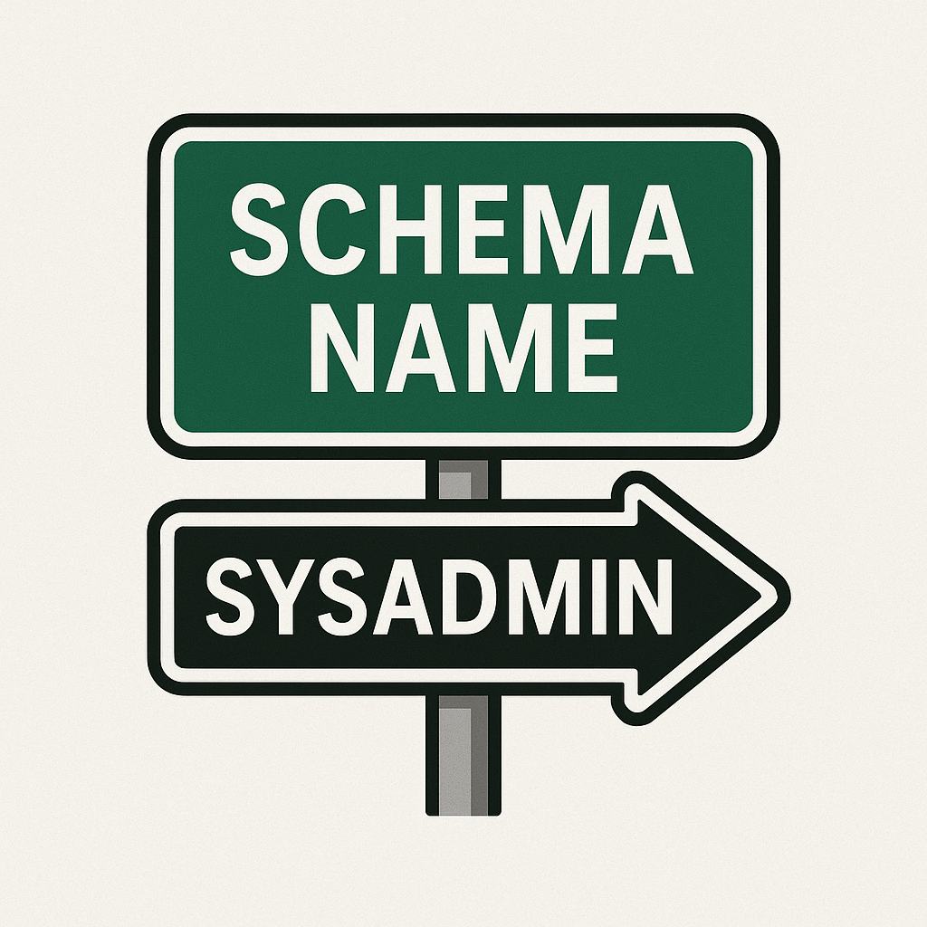 SysAdmin Role ignores the Default User Schema – A confusing story