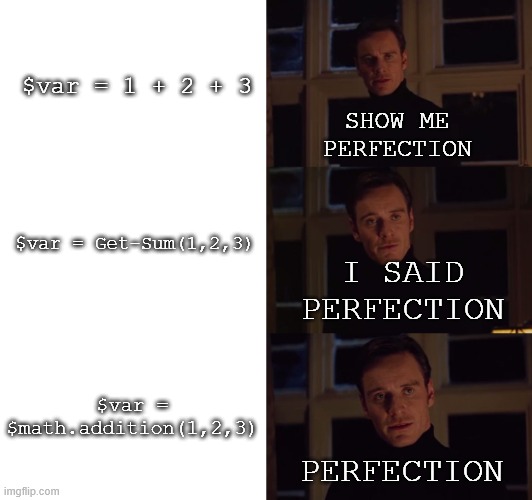 I SAID PERFECTION